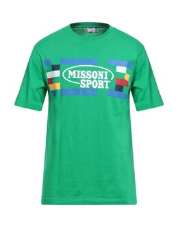 Missoni: Зелёная футболка 