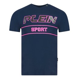 Plein Sport: Розовая футболка 