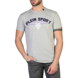 Plein Sport: Серая футболка 