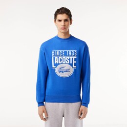 Lacoste: Синяя толстовка 