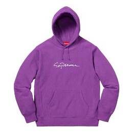Supreme: Фиолетовая толстовка 