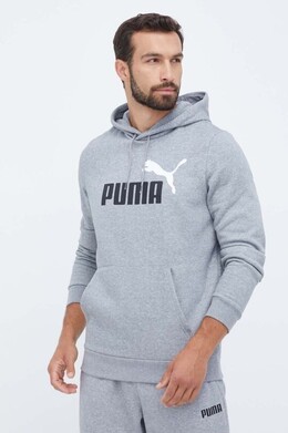 PUMA: Серая толстовка 