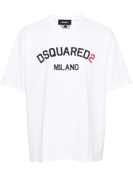 Dsquared2: Хлопковая футболка 
