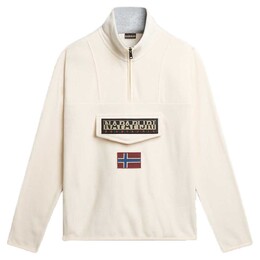 Napapijri: Бежевая толстовка  Burgee