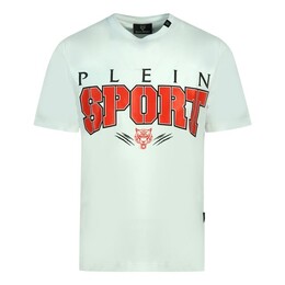 Plein Sport: Белая футболка 