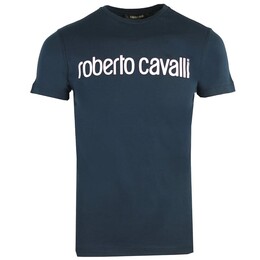 Roberto Cavalli: Синяя футболка 