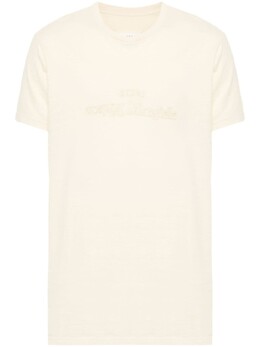 Maison Margiela: Жёлтая футболка 