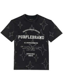 Purple Brand: Чёрная футболка 