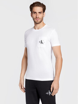Calvin Klein: Белая футболка 