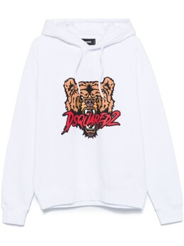 Dsquared2: Белая толстовка  Cool