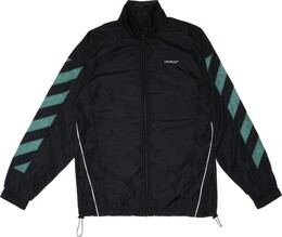 Off-White: Чёрная куртка  Diag
