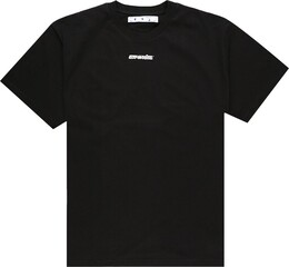 Off-White: Футболка  Marker с коротким рукавом