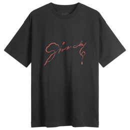 Givenchy: Футболка со змеиным принтом 