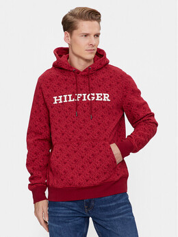 Tommy Hilfiger: Красная толстовка 