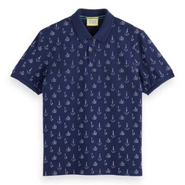 Scotch & Soda: Синее поло 