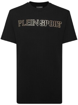 Plein Sport: Чёрная футболка 