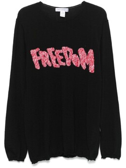 Comme des Garçons: Рубашка с вышивкой 