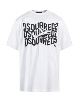 Dsquared2: Белая футболка 