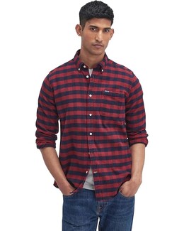Barbour: Красная рубашка 