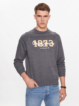 Pepe Jeans: Серая толстовка 