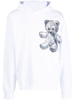 Philipp Plein: Белая толстовка  Teddy Bear
