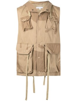 Engineered Garments: Жилет с принтом 