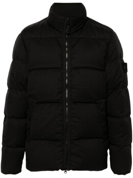 Stone Island: Чёрная куртка  Compass