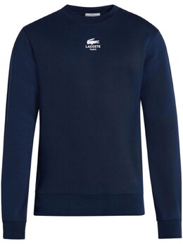 Lacoste: Синяя толстовка 