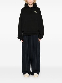 Lacoste: Чёрная толстовка 
