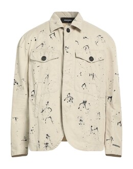 Dsquared2: Бежевая куртка 