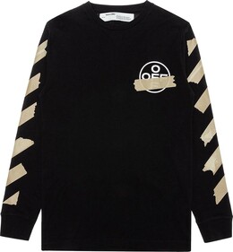 Off-White: Футболка  Arrows с длинным рукавом