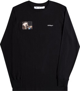 Off-White: Свитшот  Caravaggio с длинным рукавом