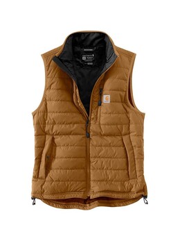 Carhartt: Коричневый жилет 