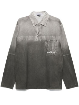 Stone Island: Рубашка с принтом 