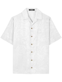 Versace: Белая рубашка  Barocco