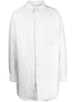 Maison Margiela: Рубашка в полоску 