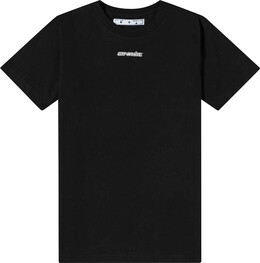 Off-White: Футболка  Marker с коротким рукавом
