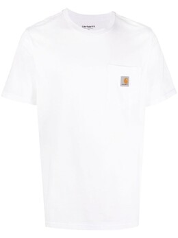 Carhartt WIP: Белая футболка 