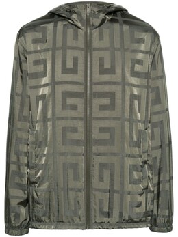 Givenchy: Зелёная куртка  4G
