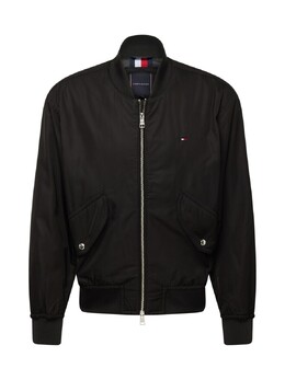 Tommy Hilfiger: Чёрная куртка  Authentic