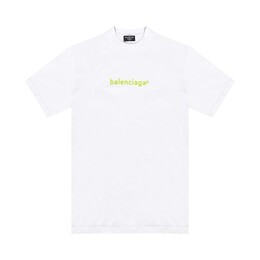 Balenciaga: Белая футболка 
