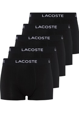 Lacoste: Чёрные трусы 