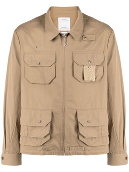Visvim: Коричневая куртка 