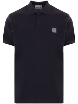 Stone Island: Синяя футболка 