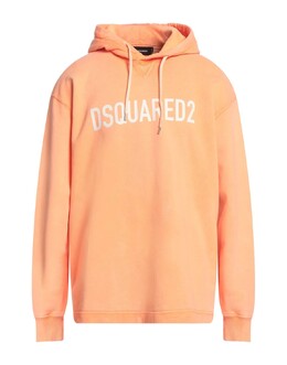 Dsquared2: Оранжевая толстовка 