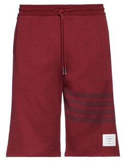 Thom Browne: Бордовые шорты 