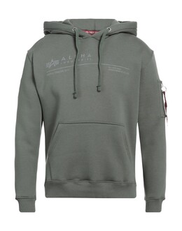 Alpha Industries: Зелёная толстовка 