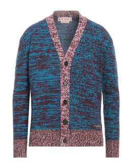 Marni: Синий кардиган 