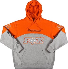 Supreme: Толстовка  Fox Racing с капюшоном