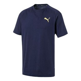 PUMA: Синяя футболка 